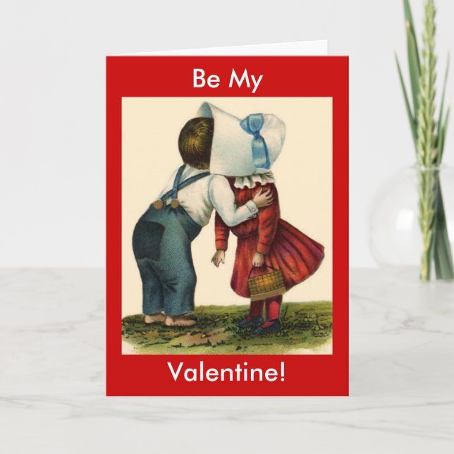Be My Valentine Card (Front)