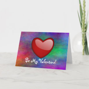 Be My Valentine Card