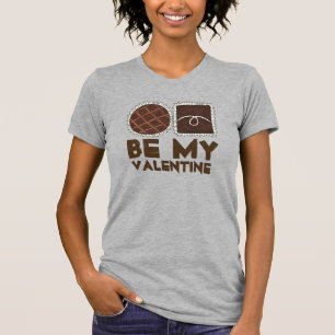 Be My Valentine Chocolate Candy Valentine's Day T-Shirt