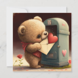 Be my valentine custom card