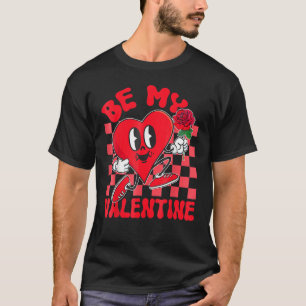 Be My Valentine Cute Bumble Be Valentine's Day Red T-Shirt