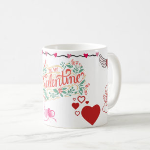 Be My Valentine Cute Heart Mug