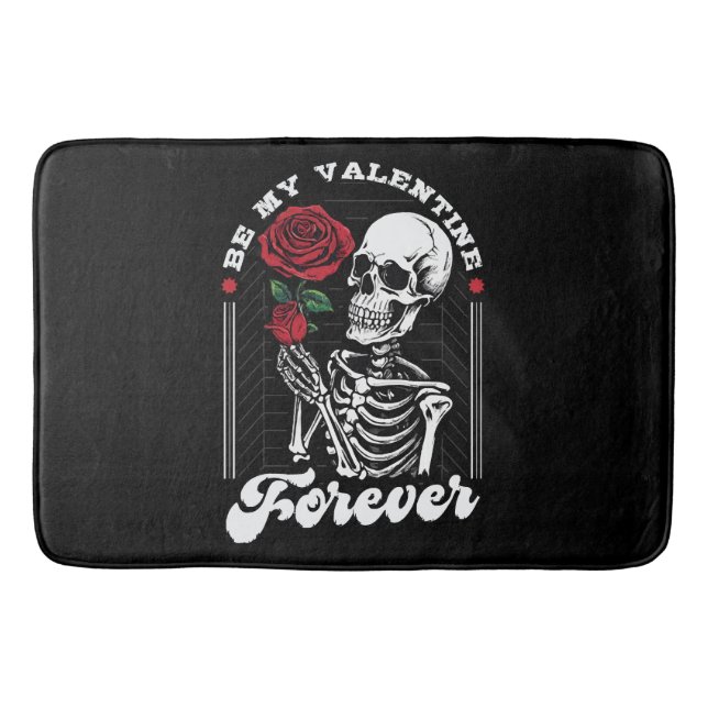 Be My Valentine Forever Bath Mat (Front)