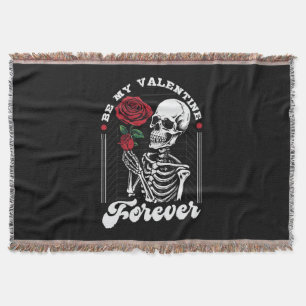 Be My Valentine Forever Throw Blanket