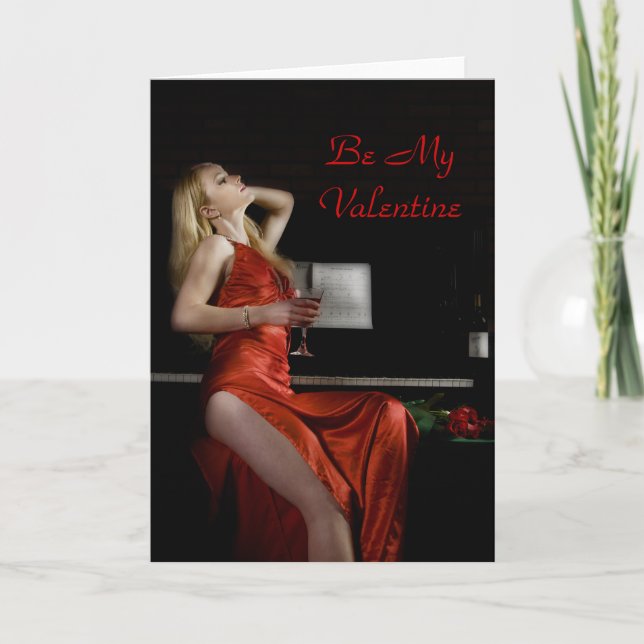 Be My Valentine Holiday Card (Front)