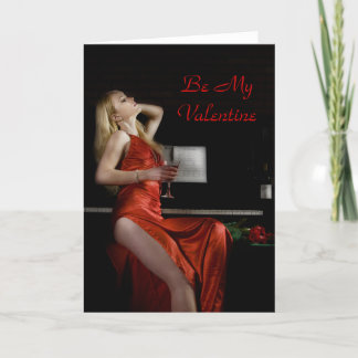 Be My Valentine Holiday Card