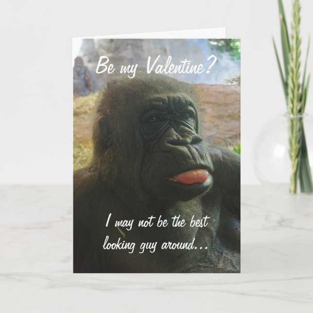 Be my valentine holiday card (Front)