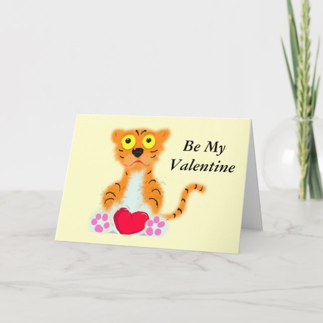 , Be My Valentine Holiday Card (Front)