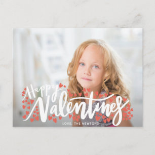 BE MY VALENTINE HOLIDAY POSTCARD