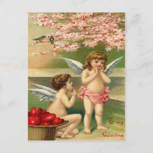 Be My Valentine Holiday Postcard