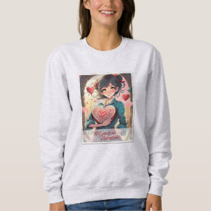 Be My Valentine in Manga Style 31470 Sweatshirt