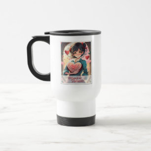 Be My Valentine in Manga Style 31470 Travel Mug