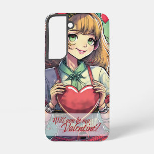 Be My Valentine in Manga Style 33419 Samsung Galaxy Case