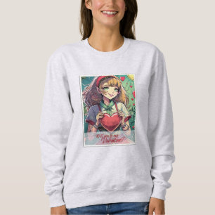 Be My Valentine in Manga Style 33419 Sweatshirt