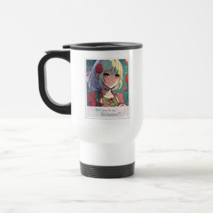 Be My Valentine in Manga Style 33419 Travel Mug
