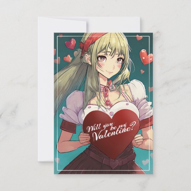 Be My Valentine in Manga Style 33893 (Front)