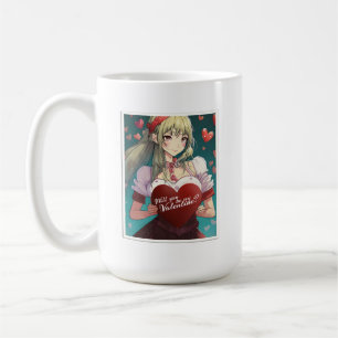 Be My Valentine in Manga Style 33893 Coffee Mug