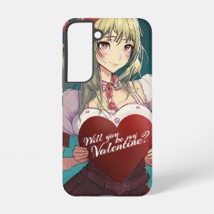 Be My Valentine in Manga Style 33893 Samsung Galaxy Case