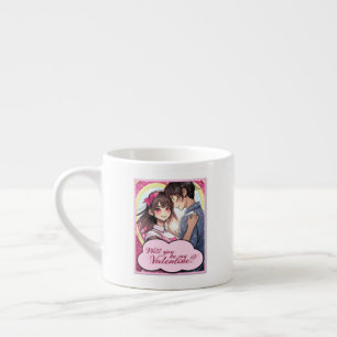 Be My Valentine in Manga Style 58477 Espresso Cup