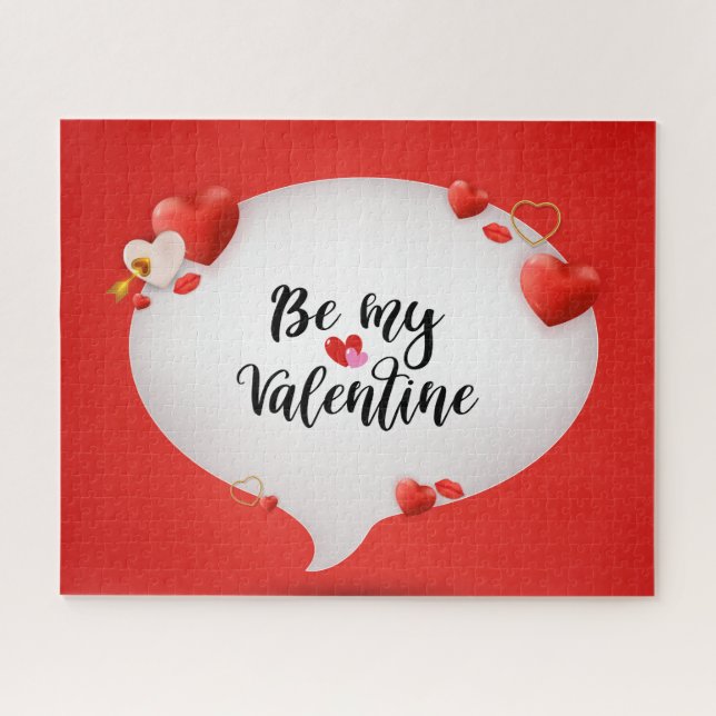 Be My Valentine Jigsaw Puzzle (Horizontal)