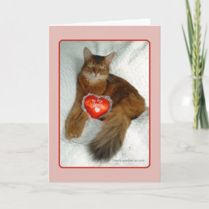 Be My Valentine Kitty Card