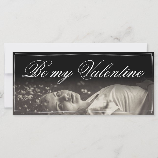 Be my Valentine - lying young woman (Front)