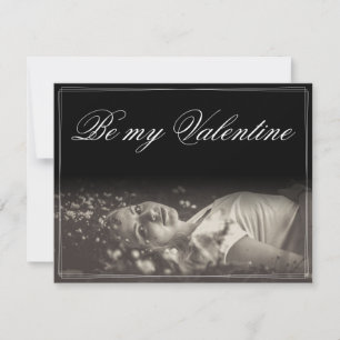 Be my Valentine - lying young woman