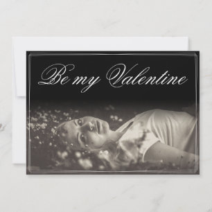 Be my Valentine - lying young woman