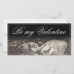 Be my Valentine - lying young woman