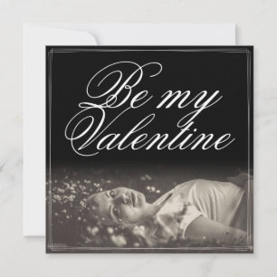 Be my Valentine - lying young woman