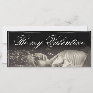 Be my Valentine - lying young woman