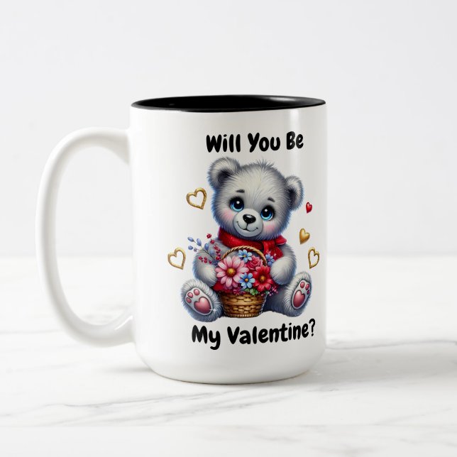 Be My Valentine Mug (Left)