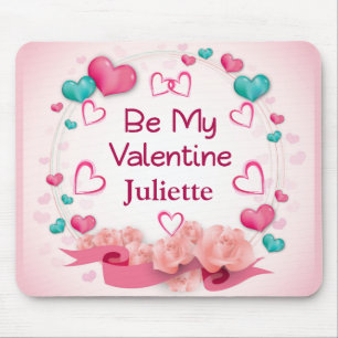 Be My Valentine Personalised Mousepad