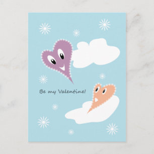 Be my Valentine Postcard