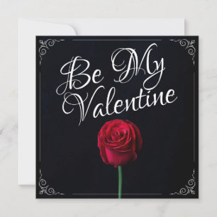 Be My Valentine - Red Rose Dark