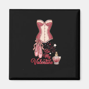 Be My Valentine Romantic Lingerie Llet Hearts Magnet