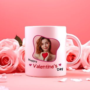 Be My Valentine? - Romantic Whispers Two-Tone Coffee Mug