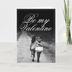 Be My Valentine  - Side by Side Card
