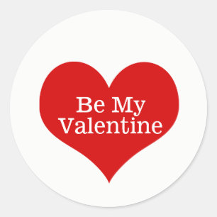 Be My Valentine Sticker