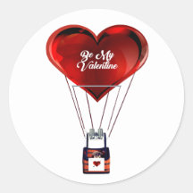 Be My Valentine Stickers