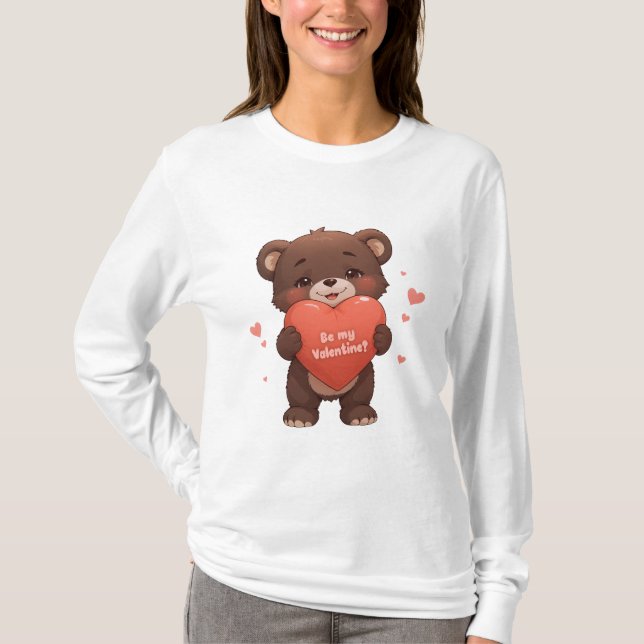 Be my Valentine? T-Shirt (Front)