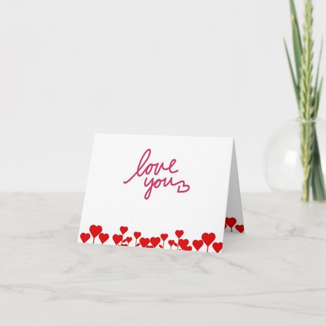 BE MY *VALENTINE* TO THE LOVE OF MY LIFE HOLIDAY C (Front)