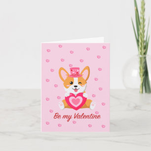Be My Valentine Valentine's Day Card