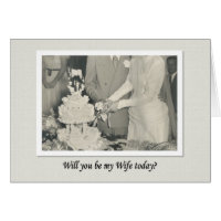 Be my Wife today? - FUNNY