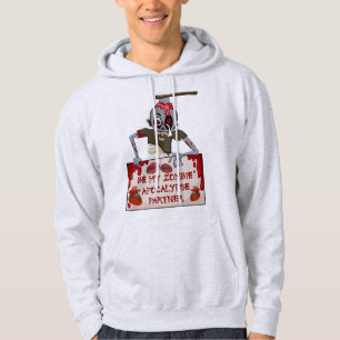 Be My Zombie Apocalypse Partner Men's Hoodie