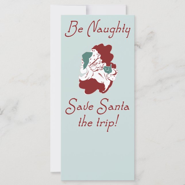 Be Naughty Santa (Front)