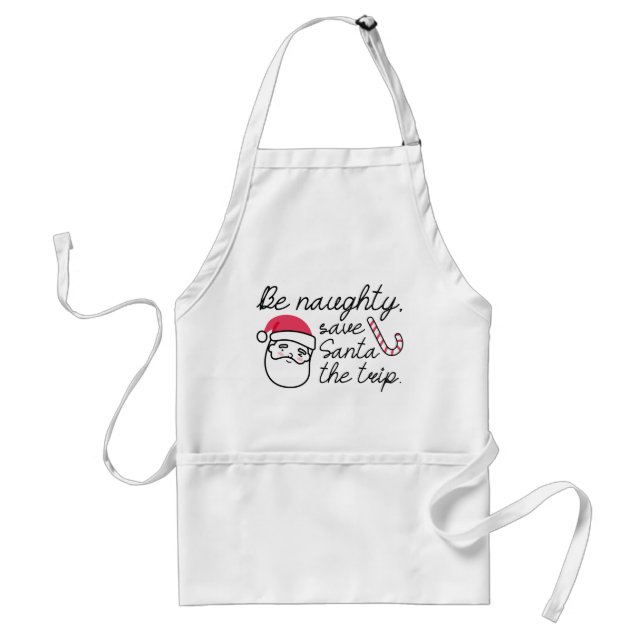 Be Naughty Standard Apron (Front)