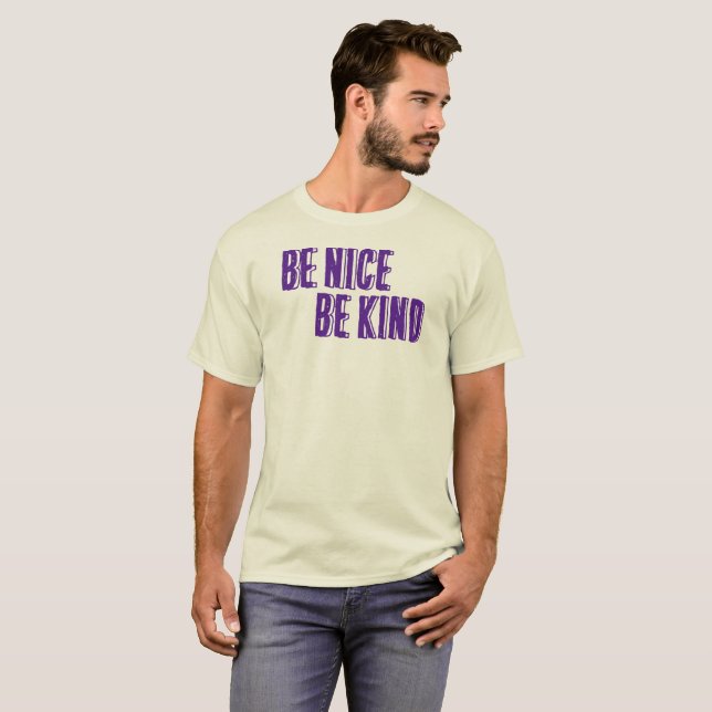 Be Nice, Be Kind T-Shirt (Front Full)