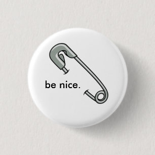 be nice button