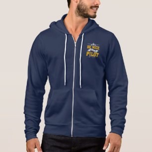 Be Nice I May Be Your Pilot One Day Funny Pilot Hoodie